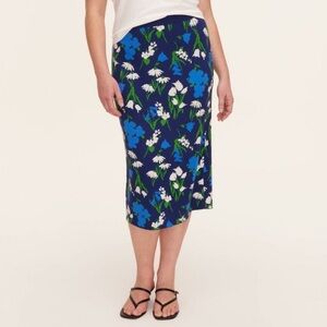Kate Spade x Target Mixed Floral Sweater Skirt Midi Size medium NEW